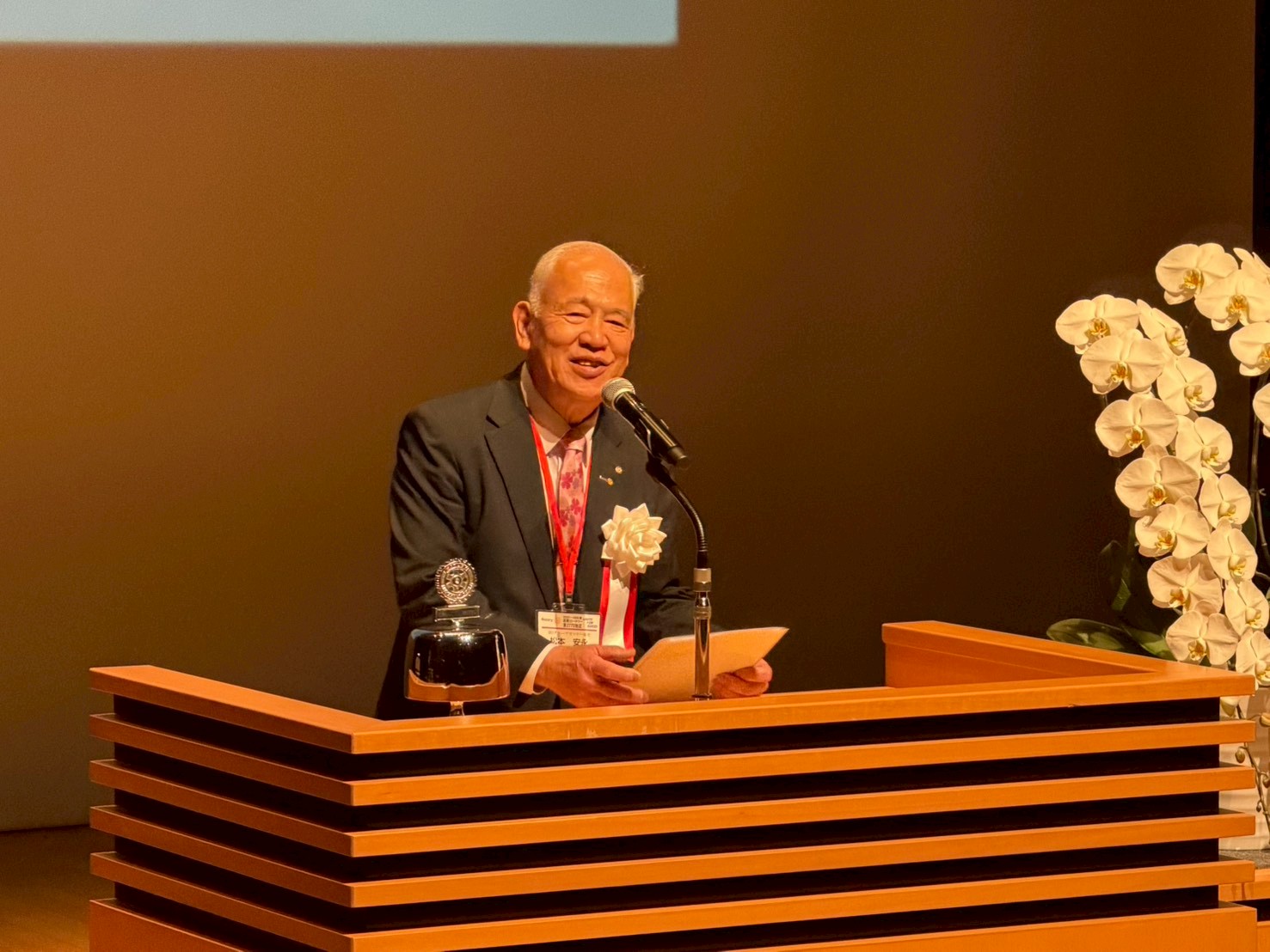 主催者挨拶 松本安永ガバナー補佐