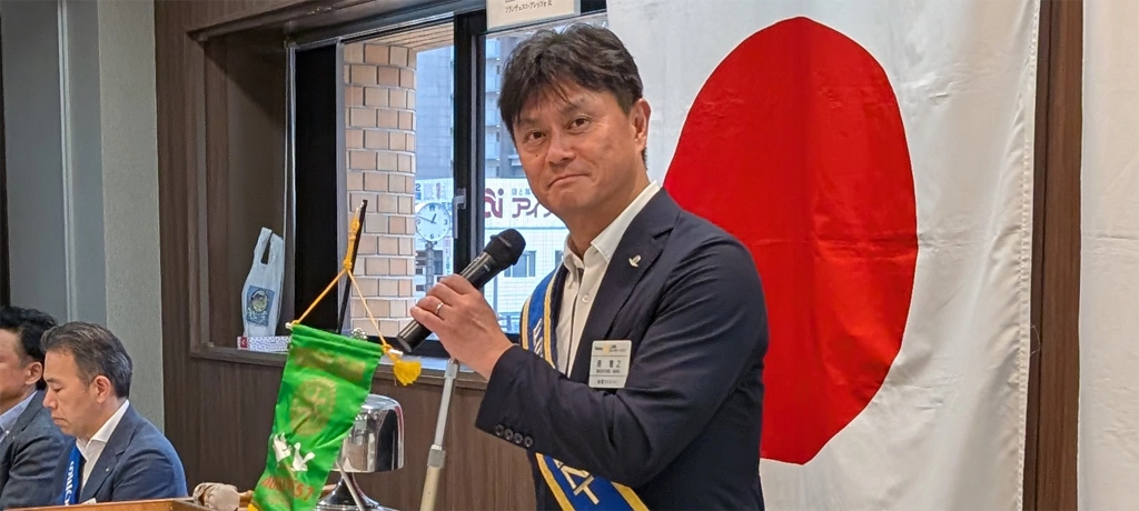 会長 原 雅之 君