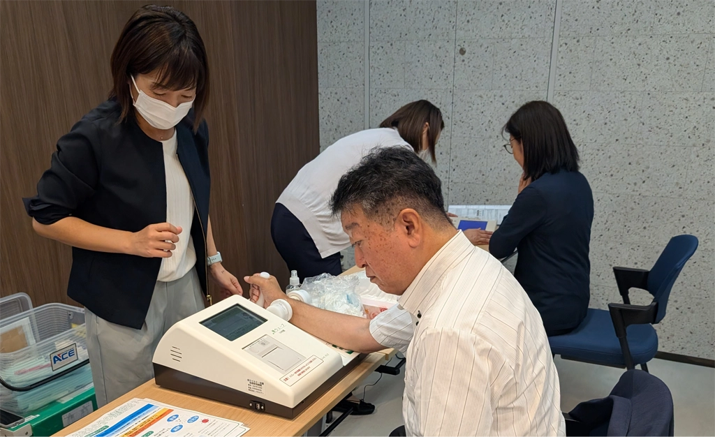 例会後の「特別健康診断」
