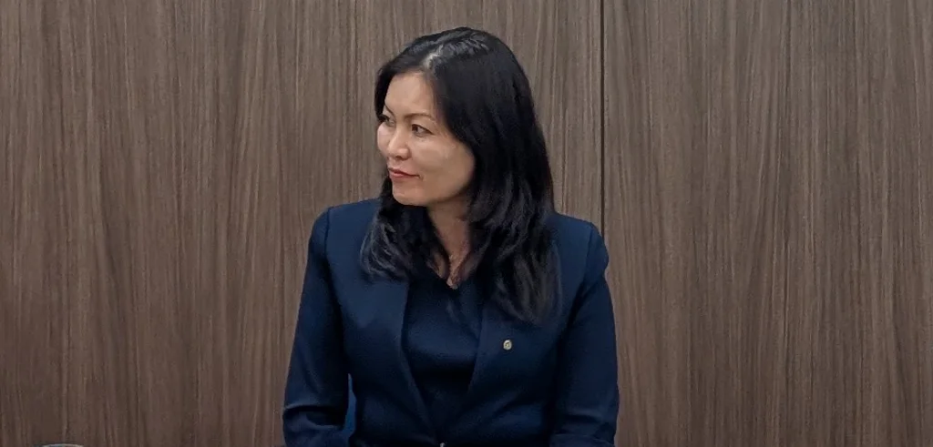 米山記念奨学生カウンセラー 杉田美奈子様（久喜ロータリークラブ）