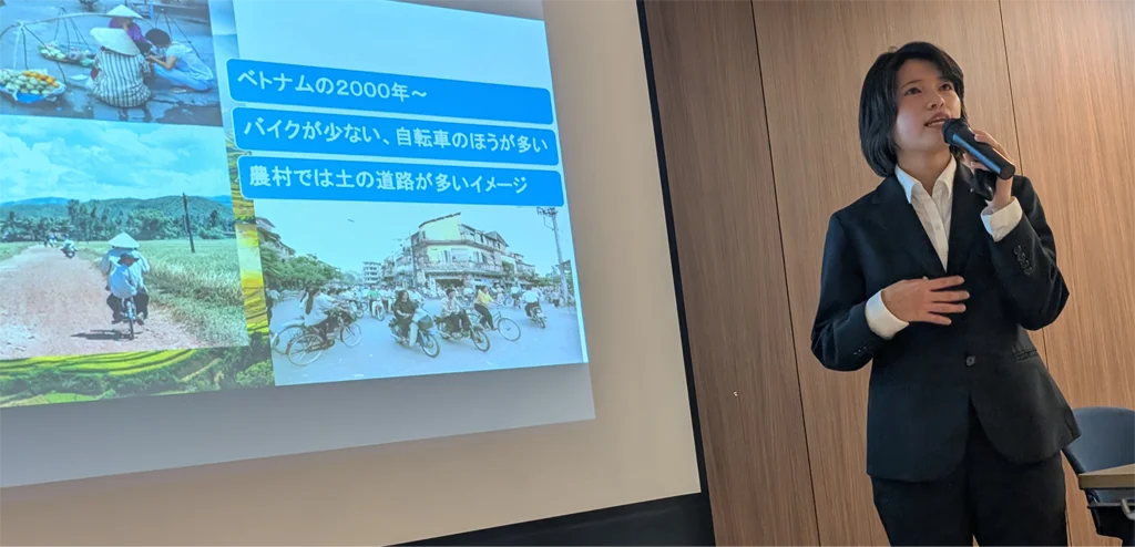 米山記念奨学生　ファム ティ ホウ さん